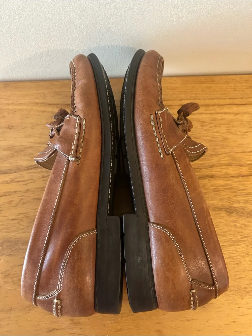 Dockers chestnut leather